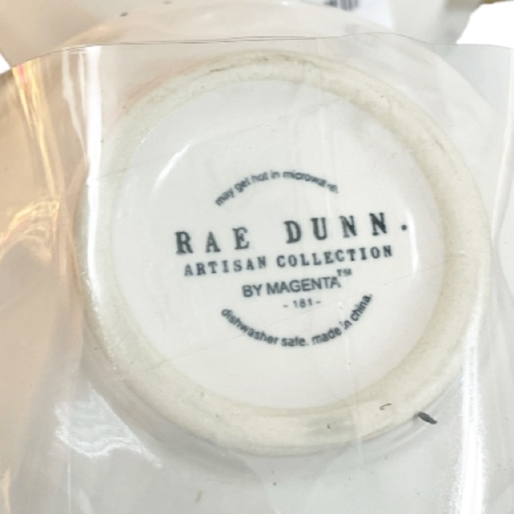 NEW Rae Dunn RICE Bowl with Chopsticks Set/2 ๐ฅข - Picture 4 of 5